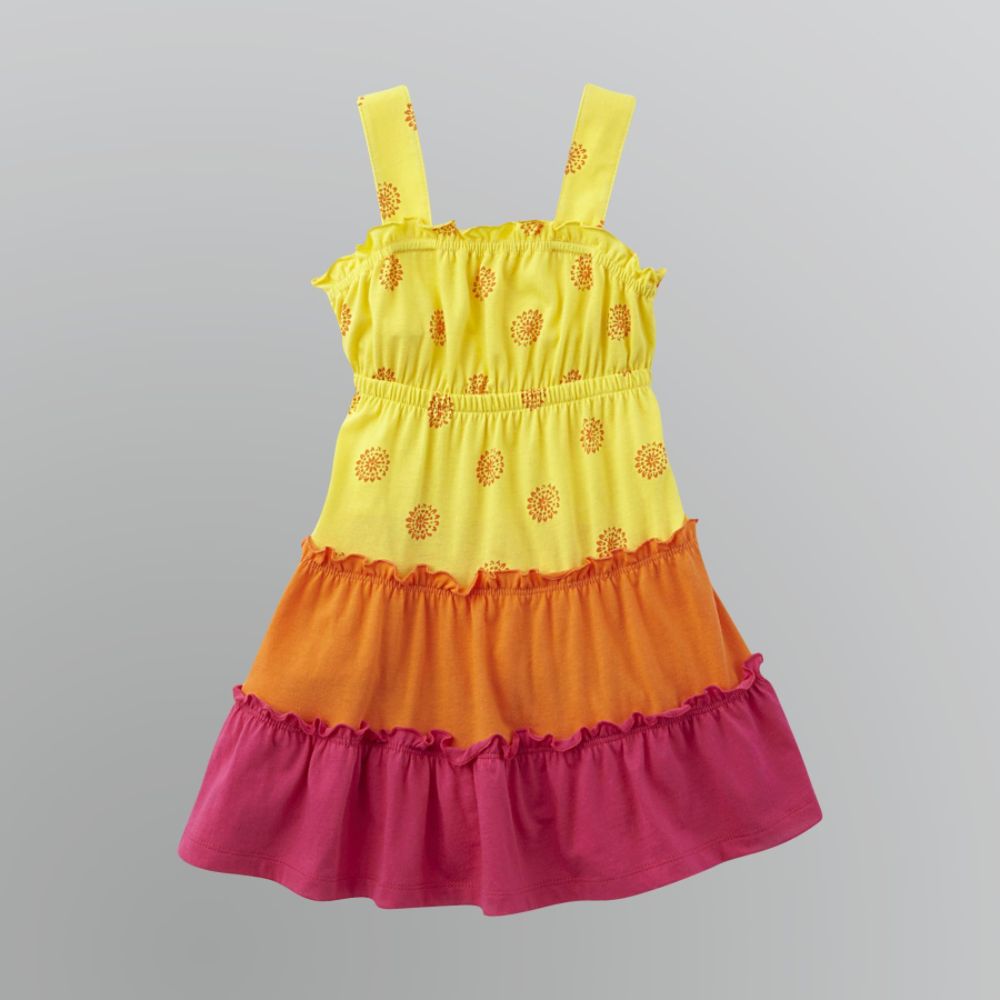 Toughskins Infant and Toddler Girl's Colorblock Sundress at Sears.com