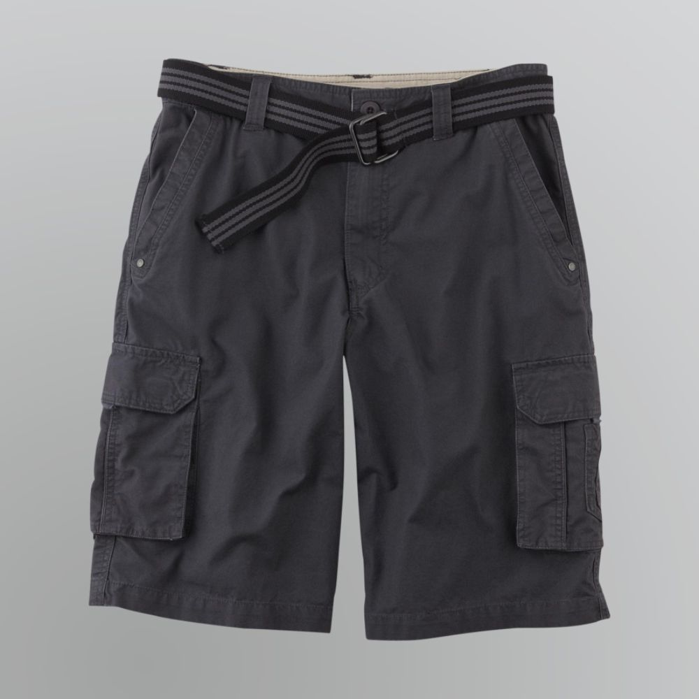 Route 66 Men's Belted Cargo Shorts at Kmart.com