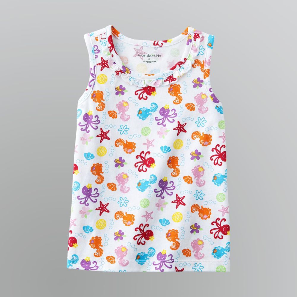 WonderKids Toddler's Seahorse Tank Top at Kmart.com