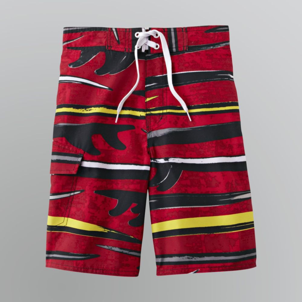 Joe Boxer Boy's Husky Surfboard Swim Trunks at Kmart.com