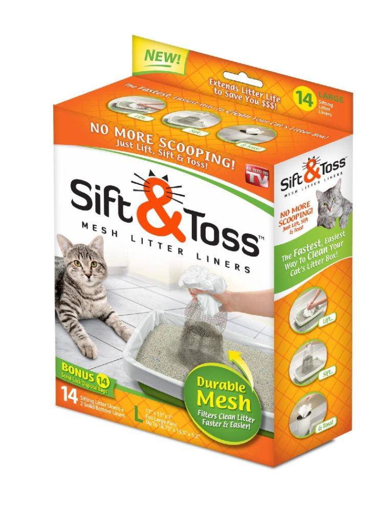 Sift & Toss Mesh Litter Liners Size Large
