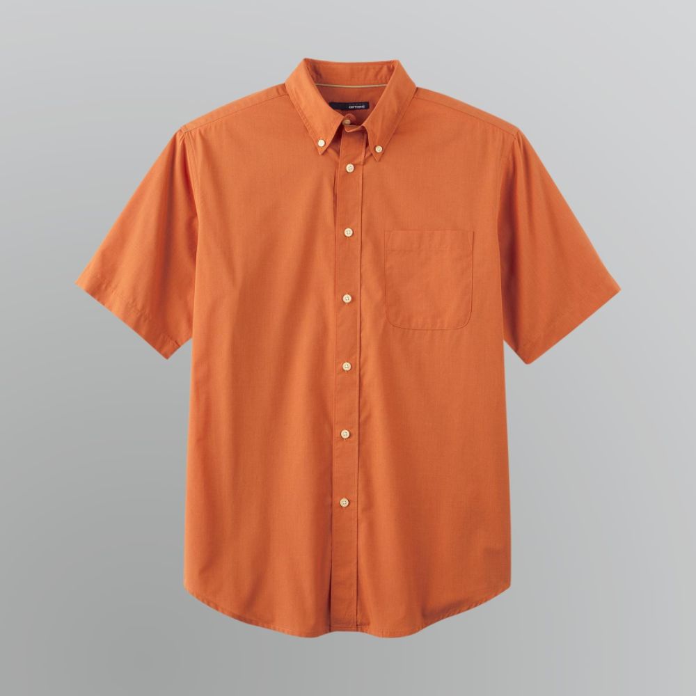 Men's Short Sleeve Button-down Sport Shirt at Kmart.com