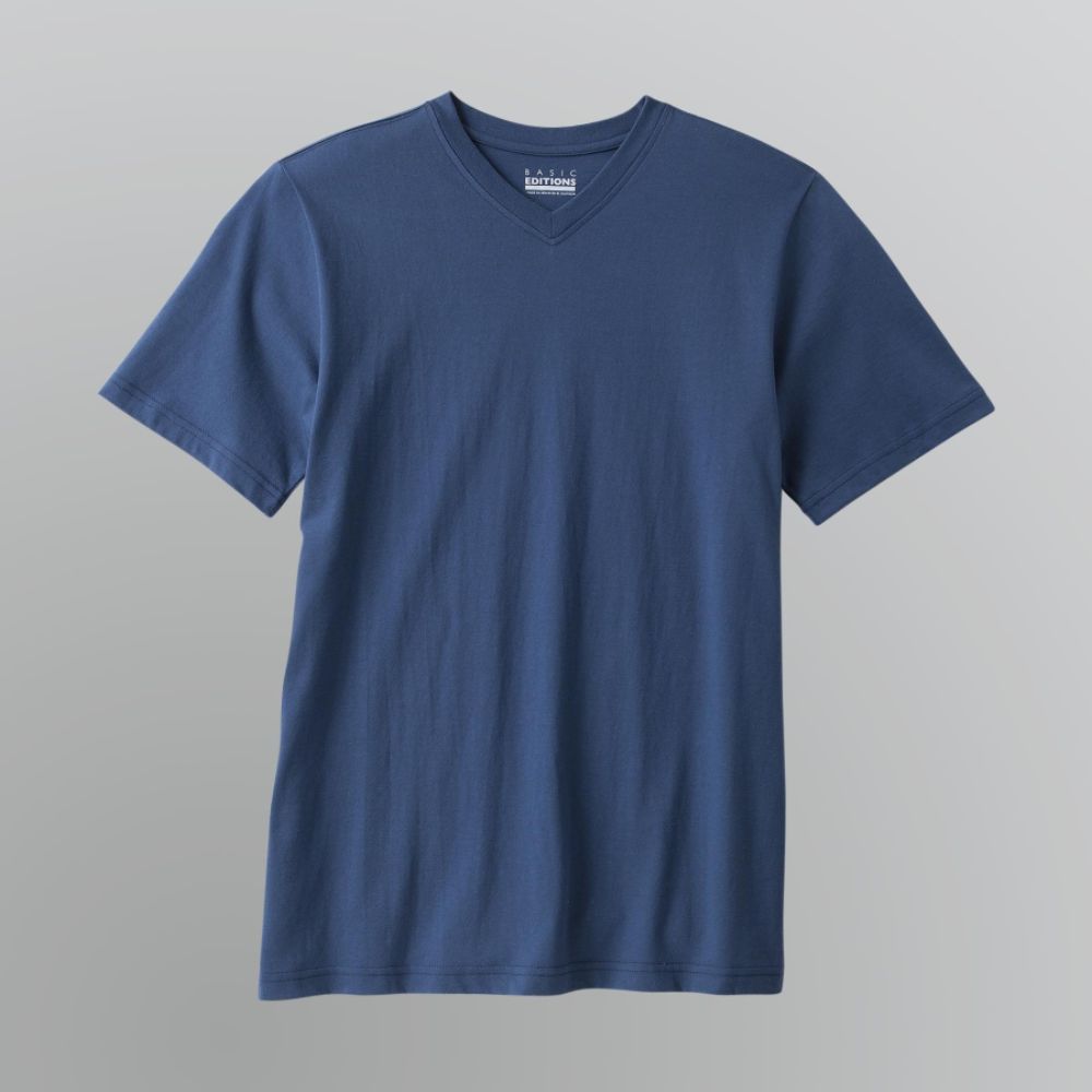 Basic Editions Men's Big & Tall V-Neck T-Shirt at Kmart.com