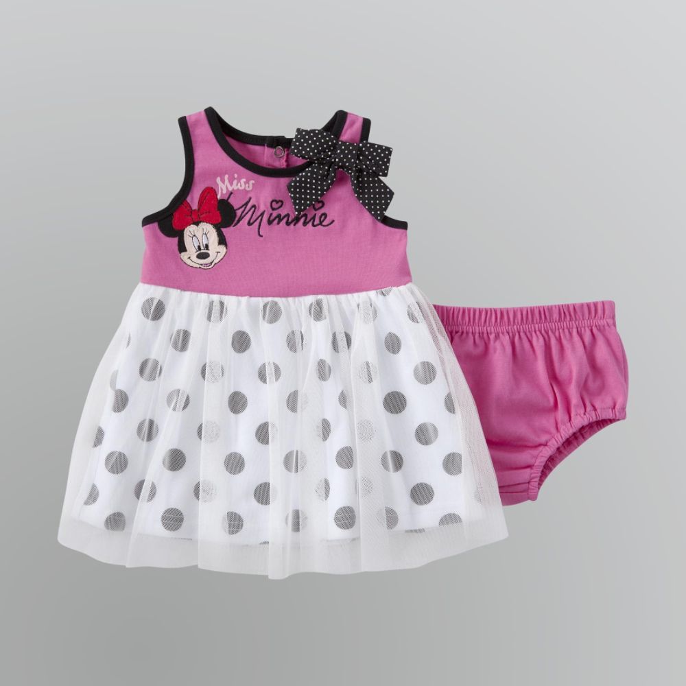 Disney Infant Girl's Minnie Mouse Dress Set at Kmart.com