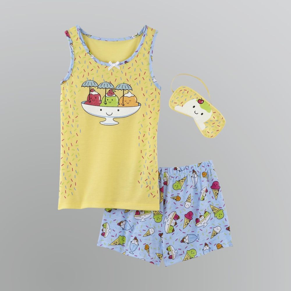 Joe Boxer Girl's Sundae Sprinkles Pajama Set - 3 pc. at Kmart.com