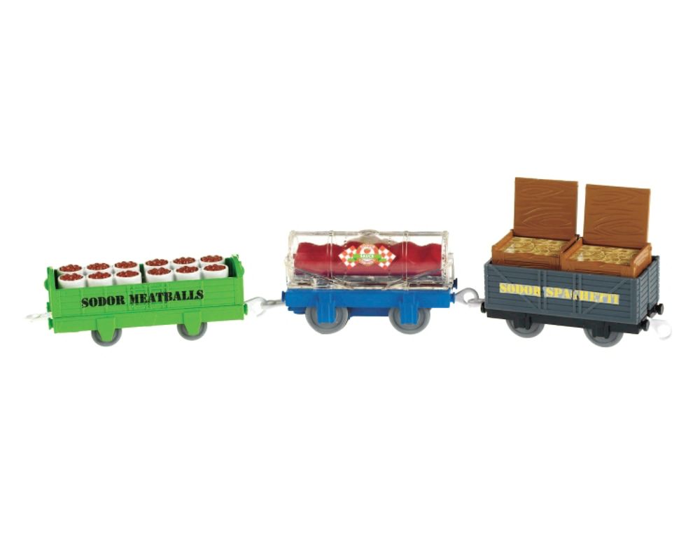 Thomas & Friends CARS AND CARGO 3 PACK SPAGHETTI AND MEATBALLS DELIVERY at Kmart.com