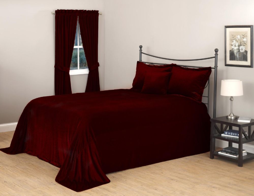 S. Lichtenberg Royalty Velvet Bedspread King at Sears.com