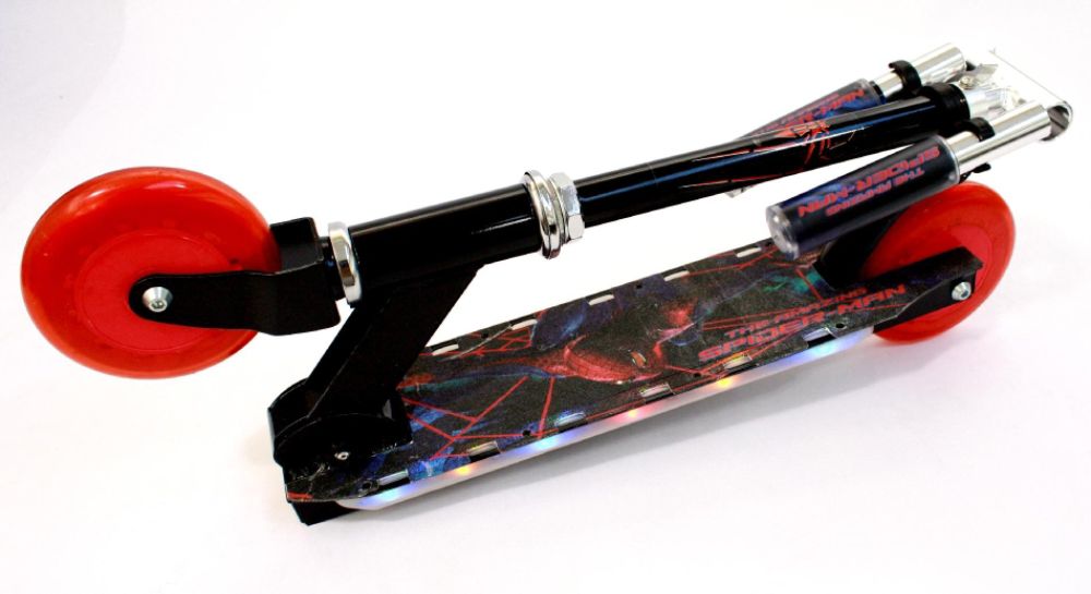 Spider-Man Folding Scooter with Lights - 2 wheels at Kmart.com