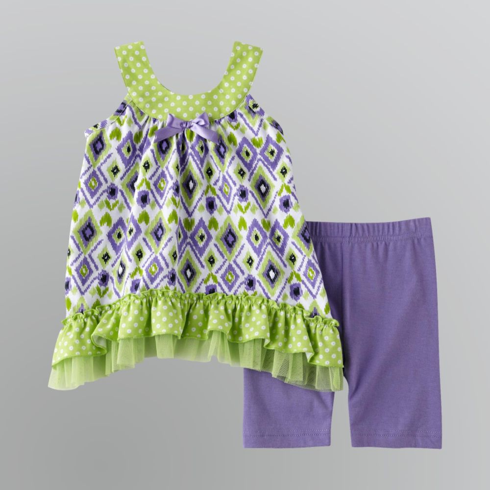 WonderKids Infant Girl's Knit Top & Shorts Set