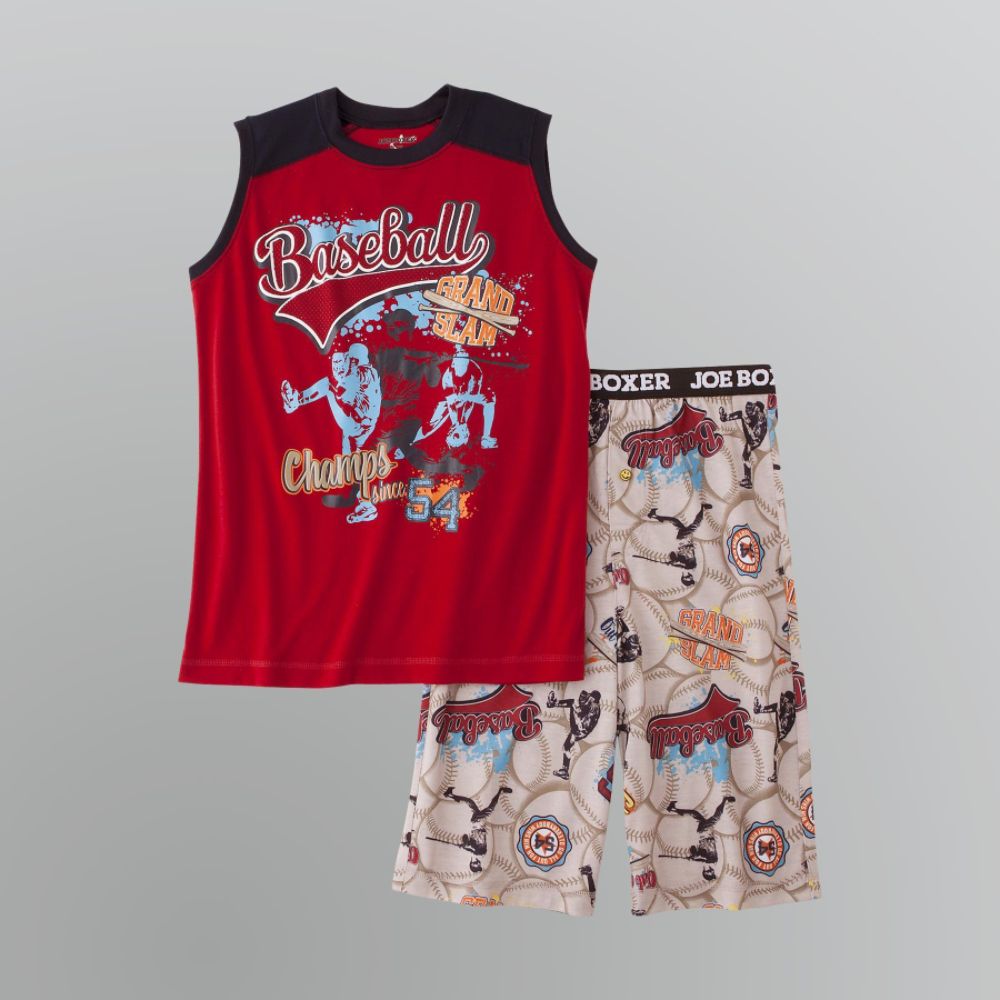 Joe Boxer Boy's Baseball Pajama Set at Kmart.com
