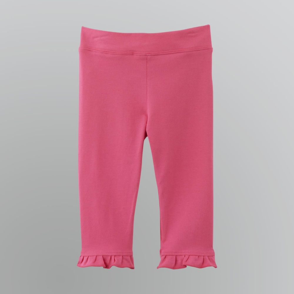 WonderKids Toddler Girl's Ruffle Hem Crop