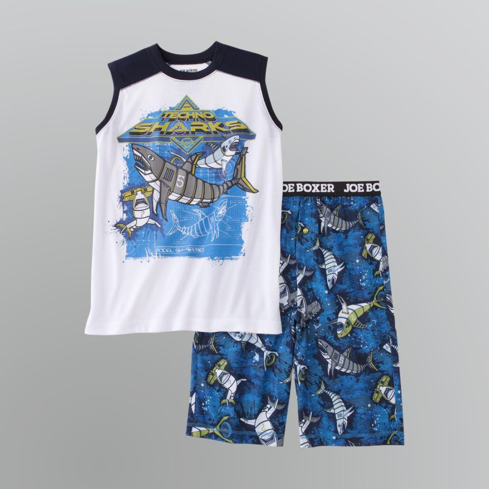 Joe Boxer Boy's Techno Sharks Pajama Set at Kmart.com