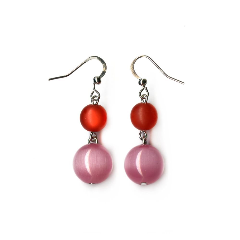 Jaclyn Smith Cateye Drop Earrings