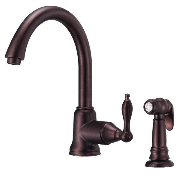 Danze Fairmont Single Handle Kitchen Faucet with Spray