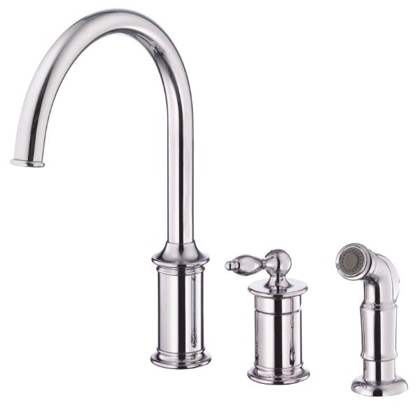 Danze Prince Single Handle Kitchen Faucet with Spray