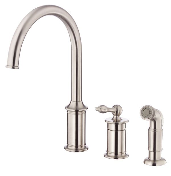 Danze Prince Single Handle Kitchen Faucet with Spray