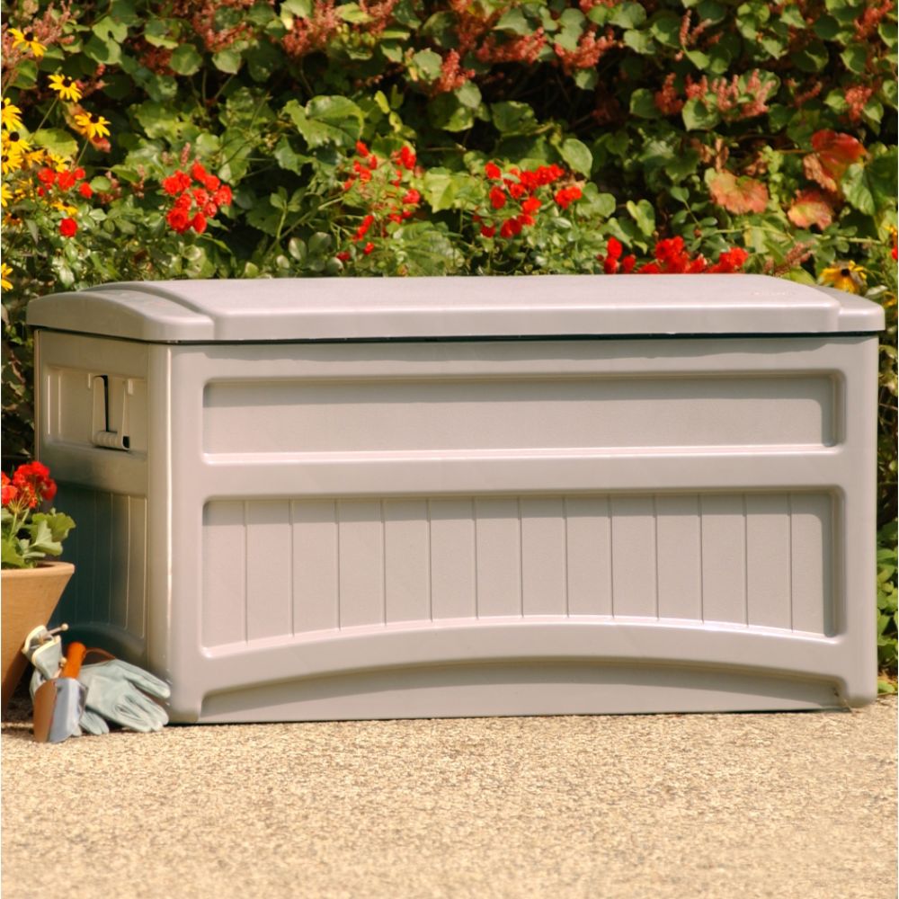 Deck Box Outdoor Patio Storage 73 Gal.