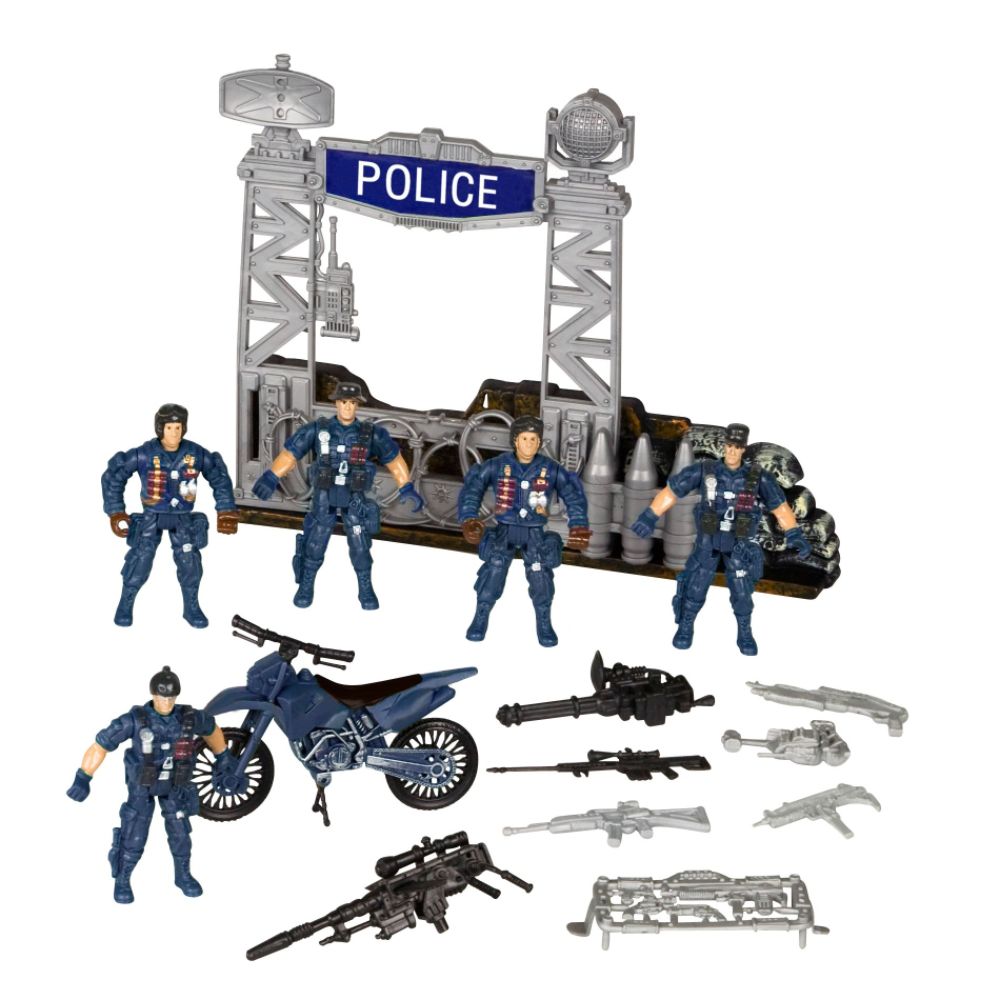 Just Kidz BATTLE BRIGADE TEAM PLAYSET - Blue at Kmart.com