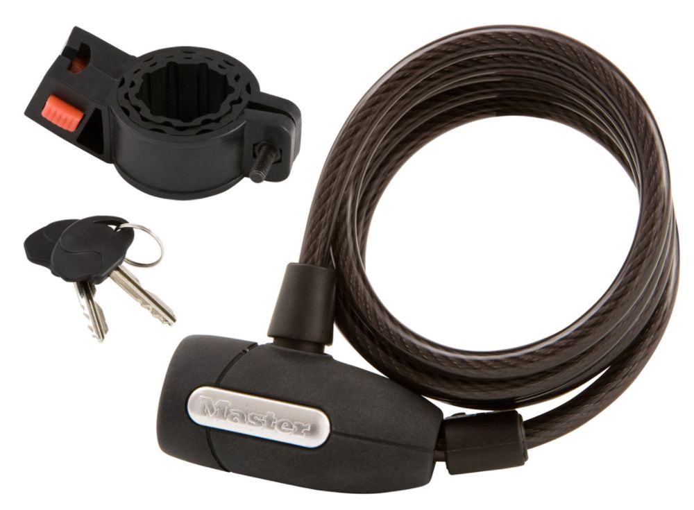Master Lock Rubberized Cable Key Lock