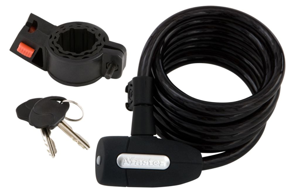 Master Lock Rubberized Cable Key Lock 6' x 10mm at Sears.com