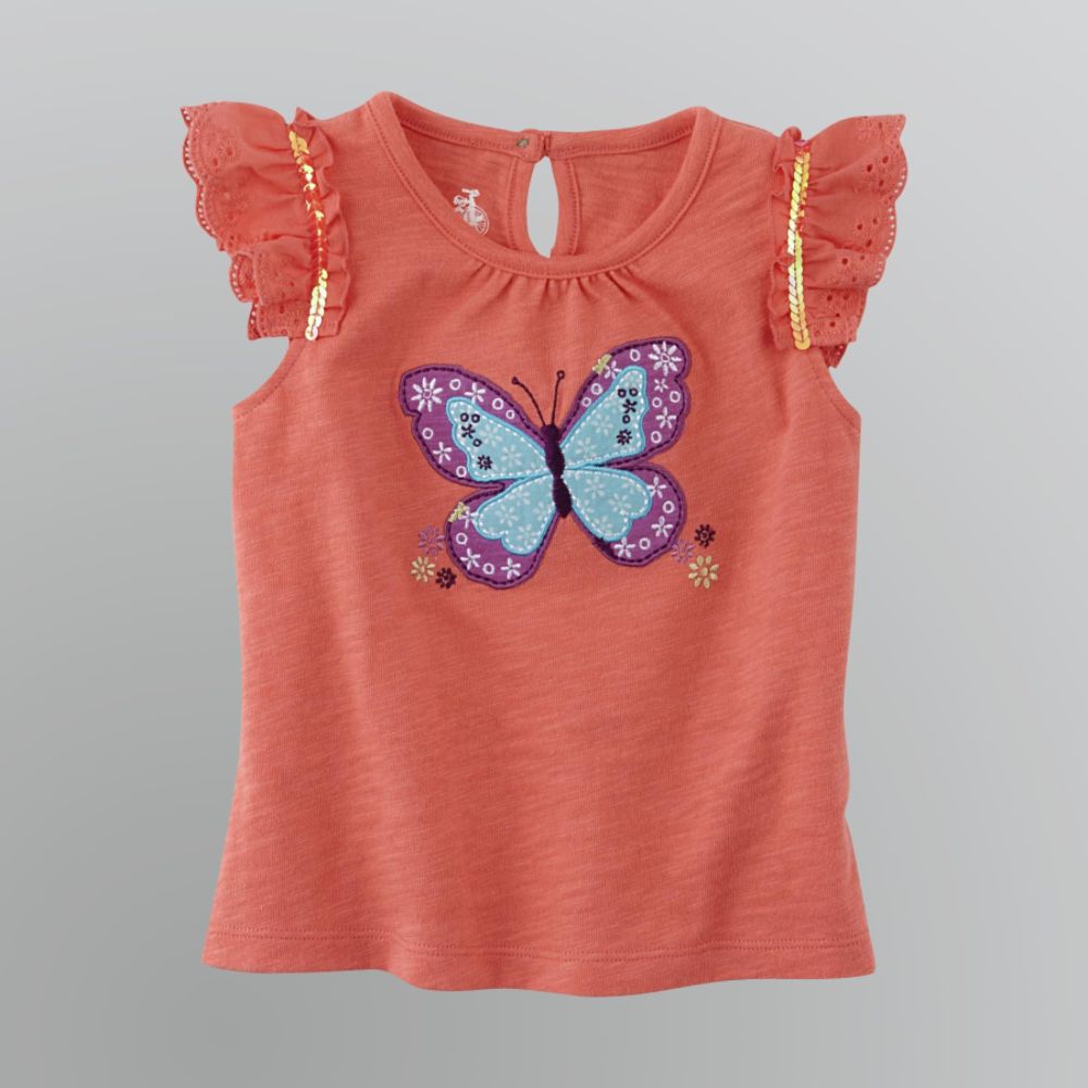 Route 66 Infant & Toddler Girl's Flutter Tank Top at Kmart.com