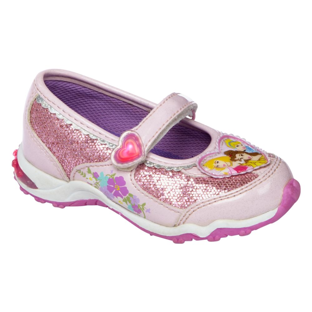 Disney Toddler Girl's Princess Lighted Casual Shoe - Pink at Kmart.com