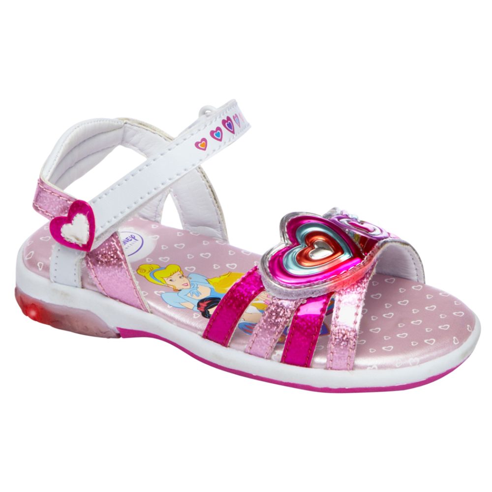 Disney Toddler Girl's Princess Lighted Sandal - Pink at Kmart.com