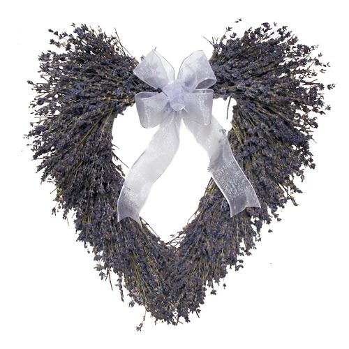 The Christmas Tree Company Simply Lavender 17 Inch Premium Dried Floral Wreath at Sears.com