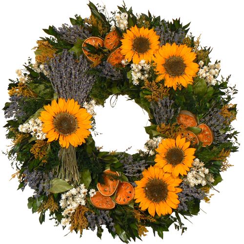 The Christmas Tree Company Tuscan Escape 22 Inch Premium Dried Floral Wreath at Sears.com