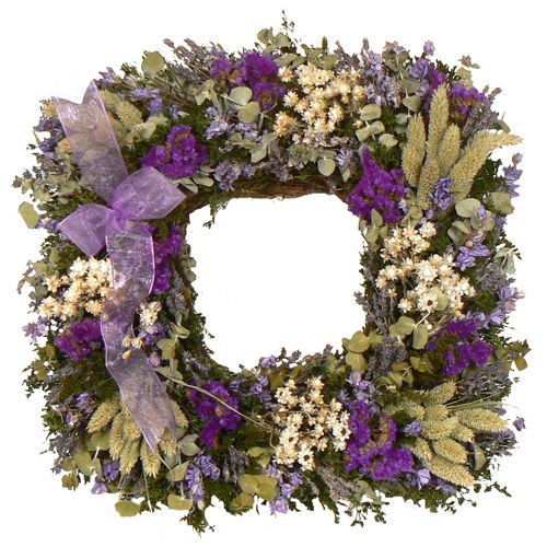 The Christmas Tree Company Garden Paradise 17 Inch Premium Dried Floral Wreath at Sears.com