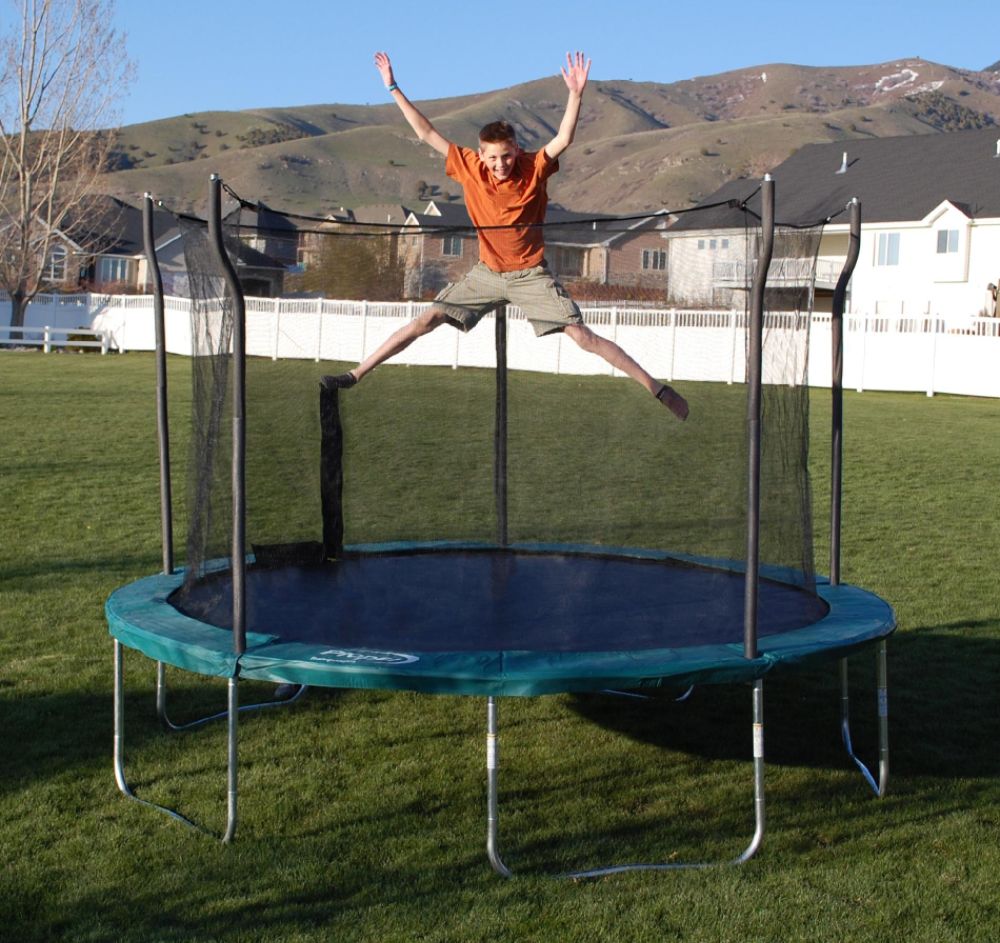 Trampoline with Enclosure