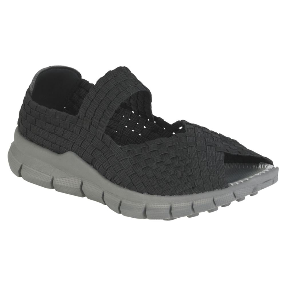 Canyon River Blues Women's Holiday Woven Mary Jane - Black at Sears.com