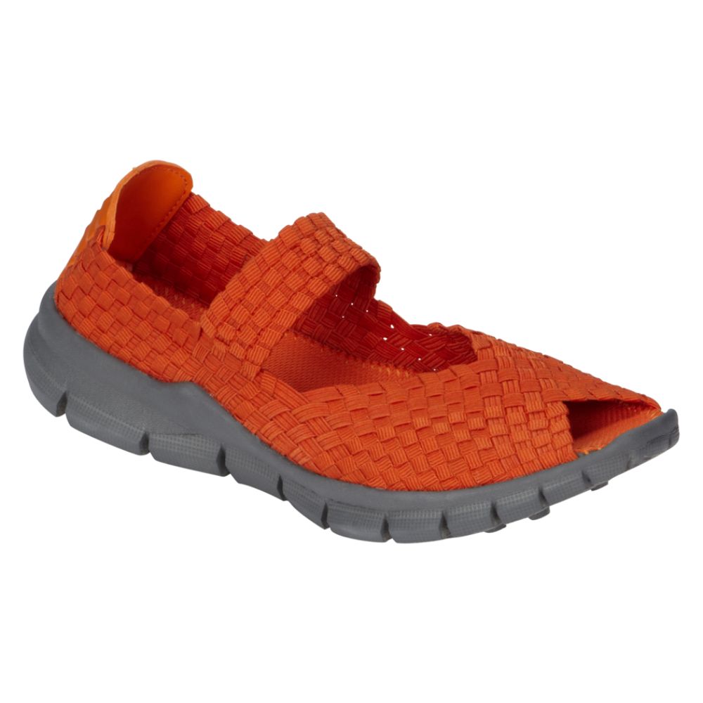 Canyon River Blues Women's Holiday Woven Mary Jane - Orange at Sears.com