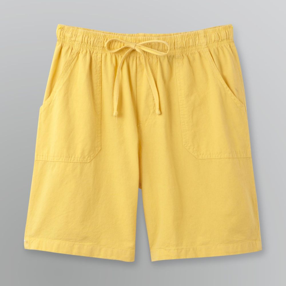 Basic Editions Women's Relaxed Fit Khaddar Shorts at Kmart.com
