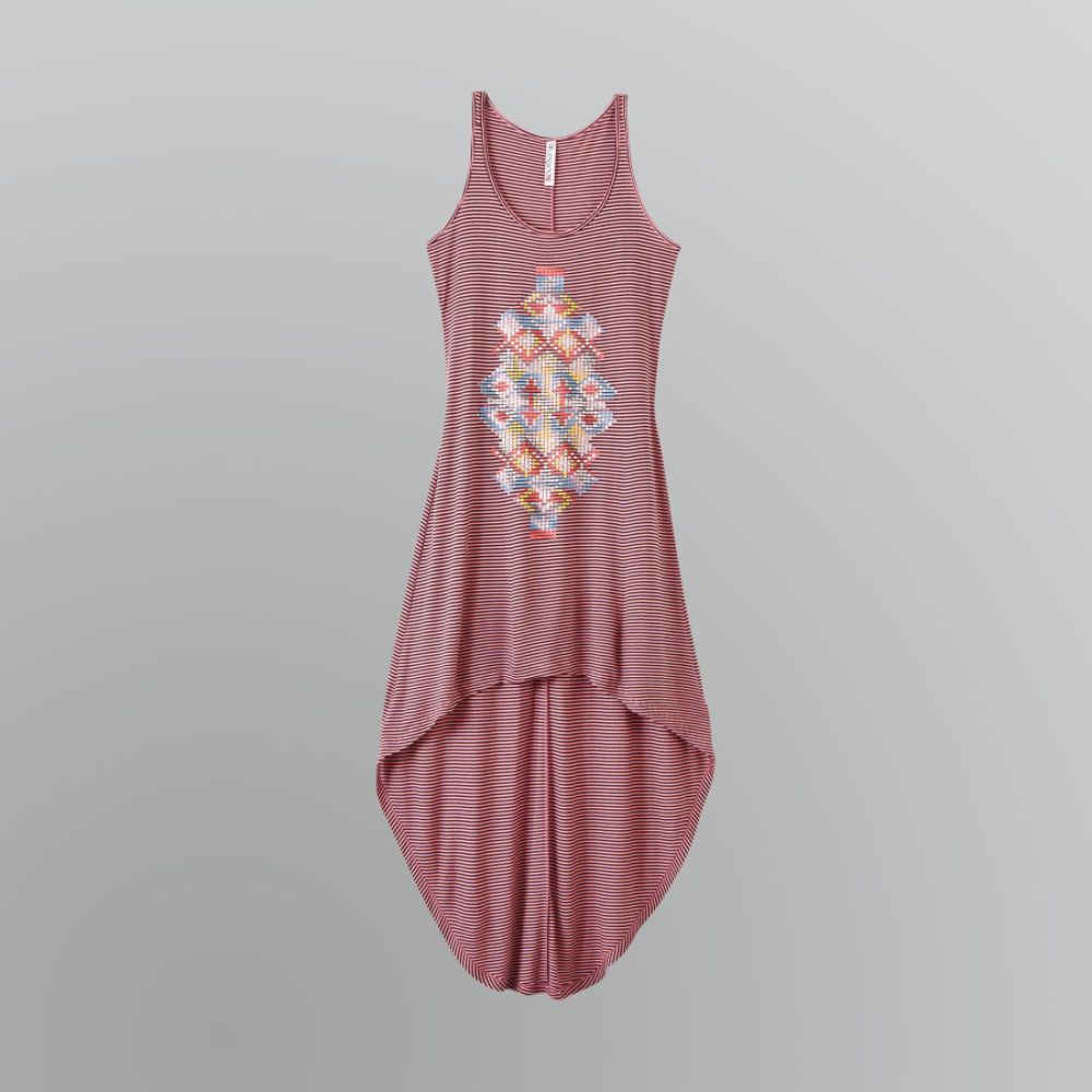 Bongo Junior's Striped High/Low Tank Maxi Dress at Kmart.com