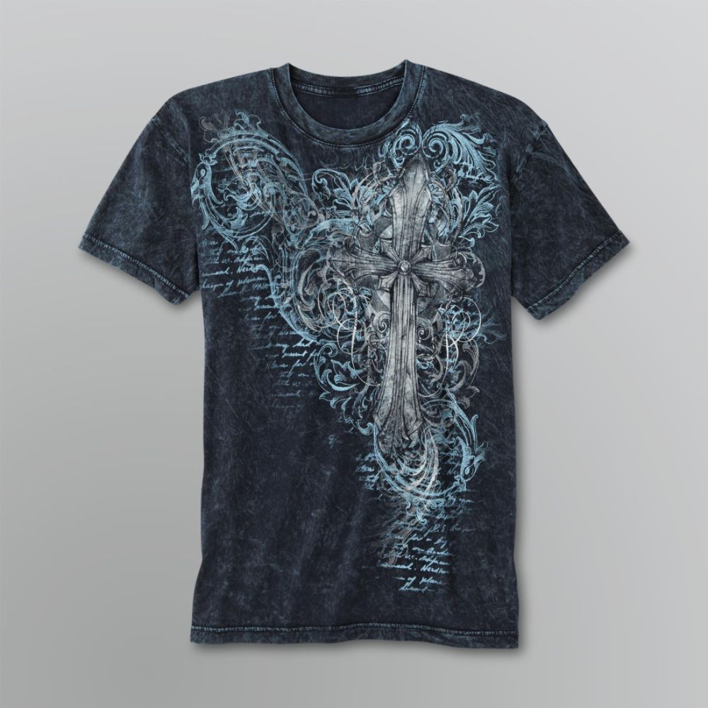 Route 66 Young Men's Marbled Graphic T-Shirt at Kmart.com