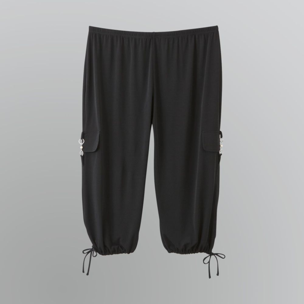 Jaclyn Smith Women's Plus Harem Capris at Kmart.com