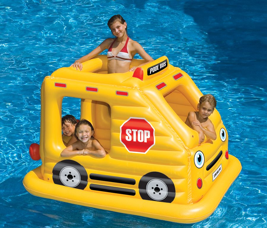 Swimline Pool Bus Habitat Inflatable Toy