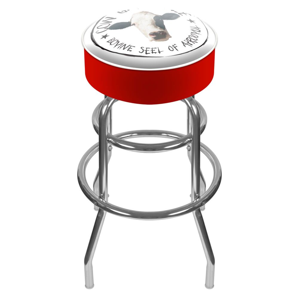 Chick-Fil-A Cow Padded Swivel Bar Stool at Sears.com