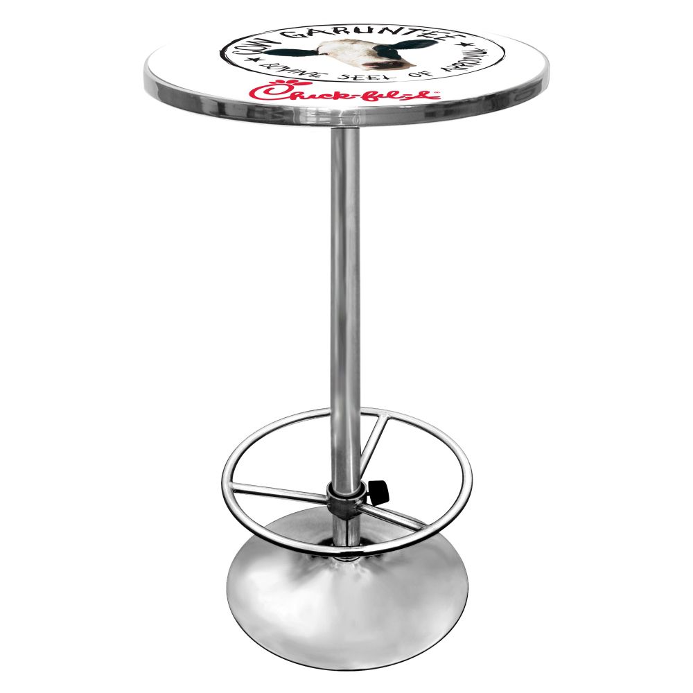 Chick-Fil-A Cow Chrome Pub Table at Sears.com