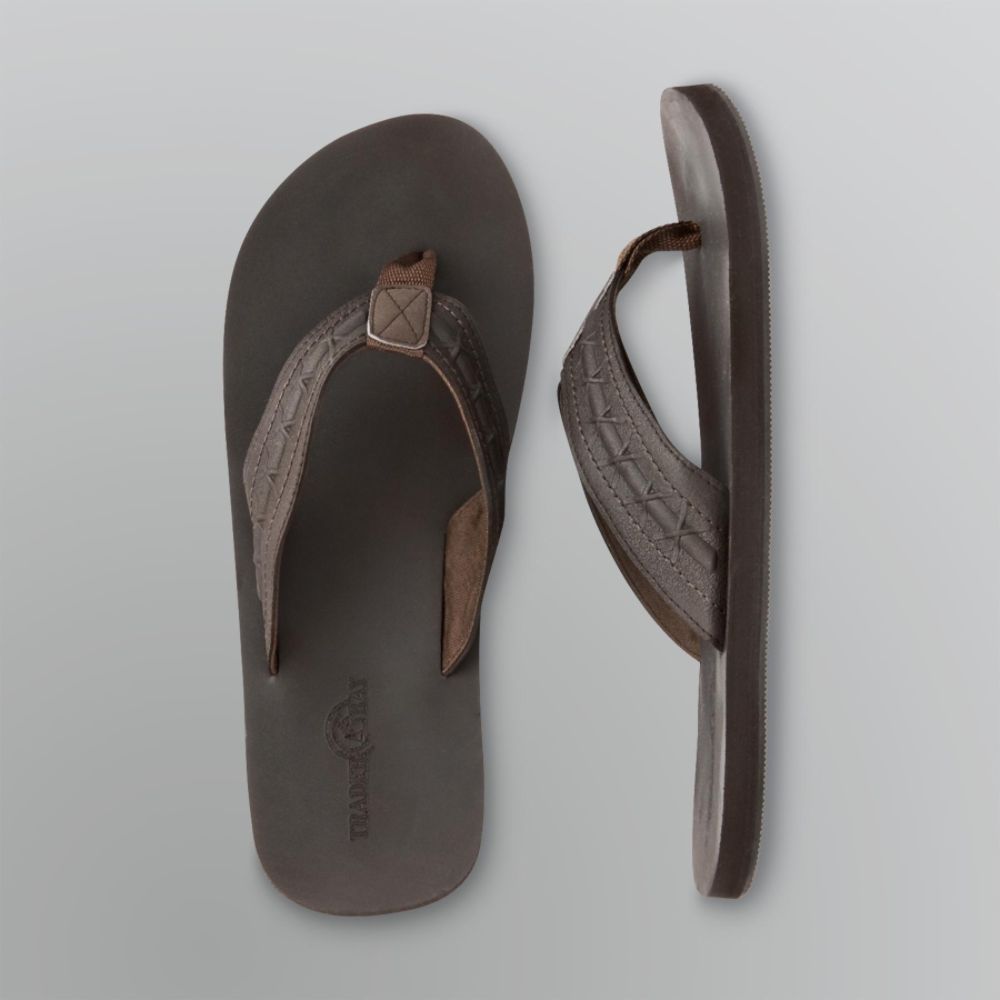 Trader Bay Men's Stitched Flip-Flops at Sears.com
