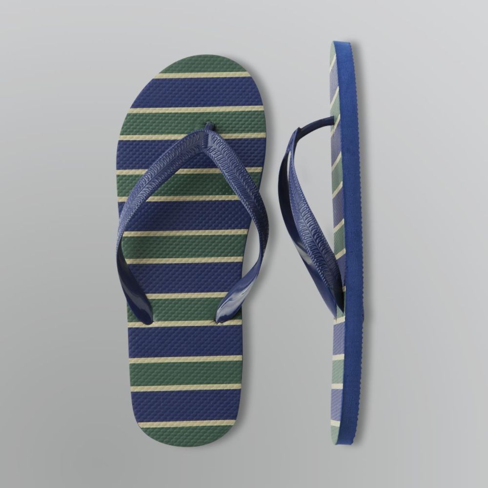 Trader Bay Men's Rugby Stripe Flip-Flops at Sears.com