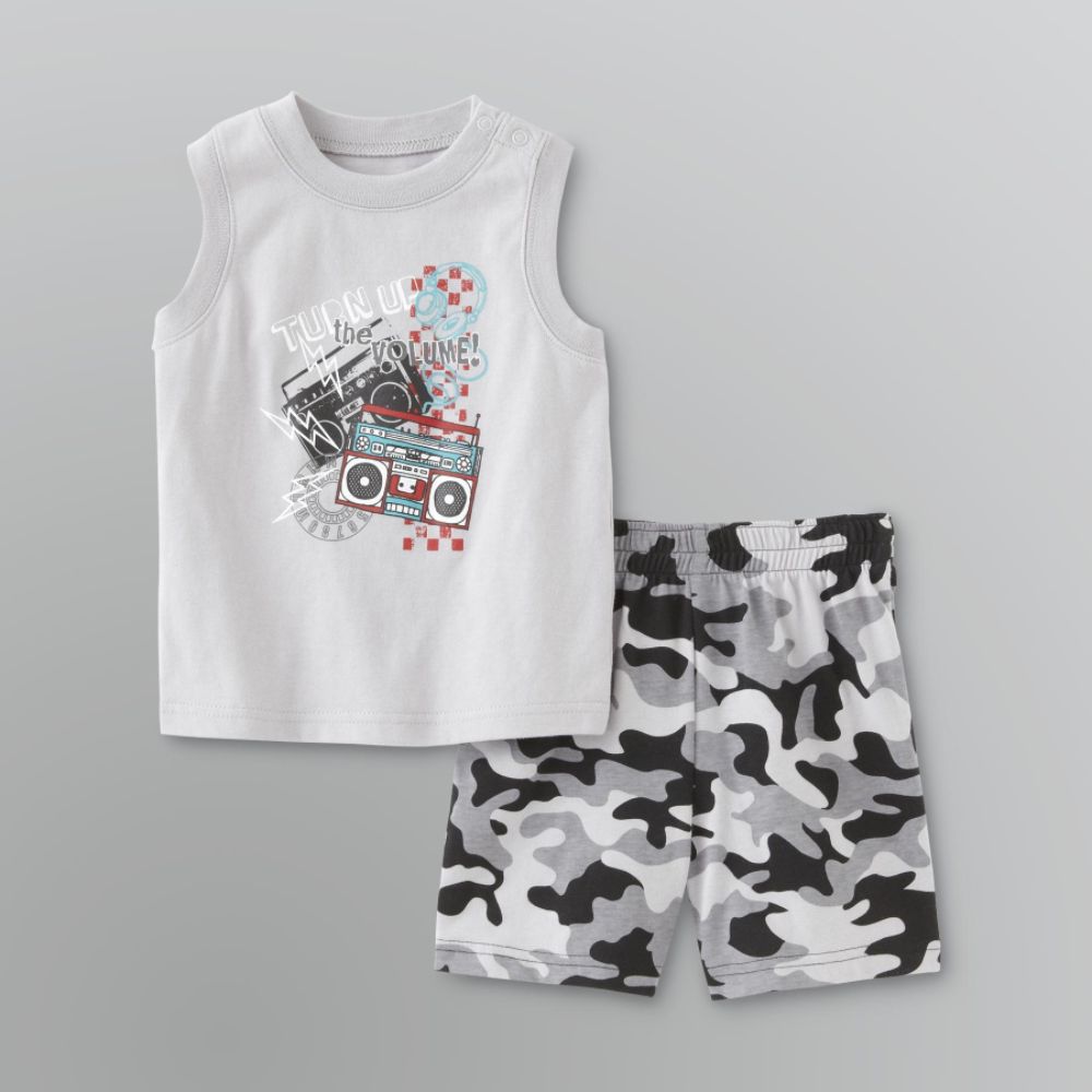 WonderKids Infant and Toddler Boy's Tank Top and Shorts Set at Kmart.com