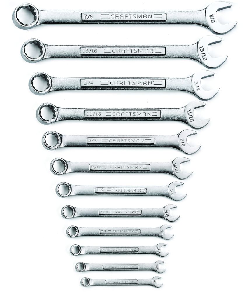 Craftsman 12 pc. Standard 12 pt. Combination Wrench Set at Sears.com