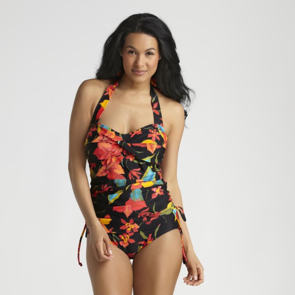 Jaclyn Smith Women's Retro One-Piece Swim Dress at Kmart.com