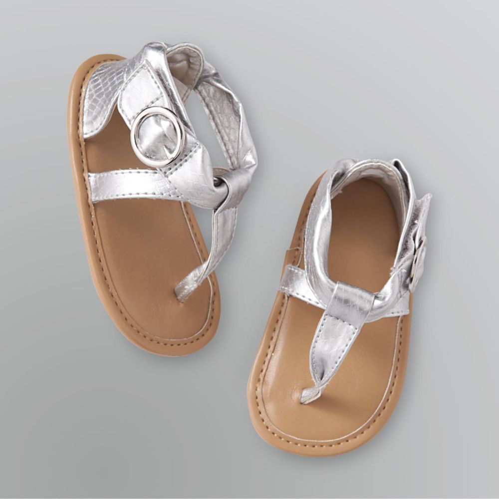 Little Wonders Infant Girl's Metallic Sandals at Kmart.com