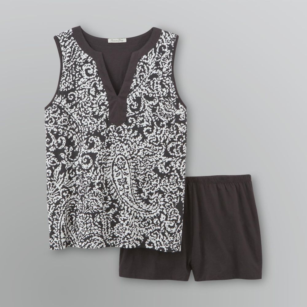 Jaclyn Smith Women's Caftan Pajama Shorts Set at Kmart.com