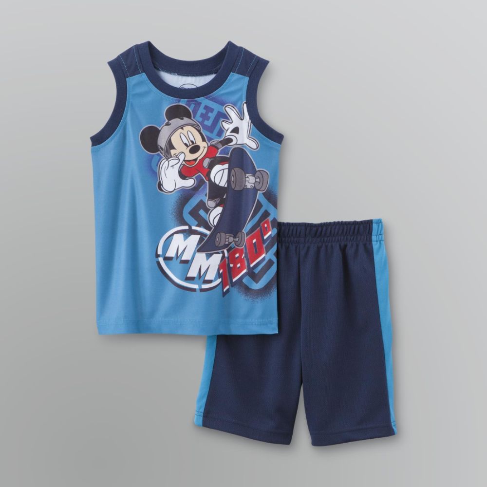 Disney Toddler Boy's Mickey Mouse Mesh Tank & Shorts at Sears.com
