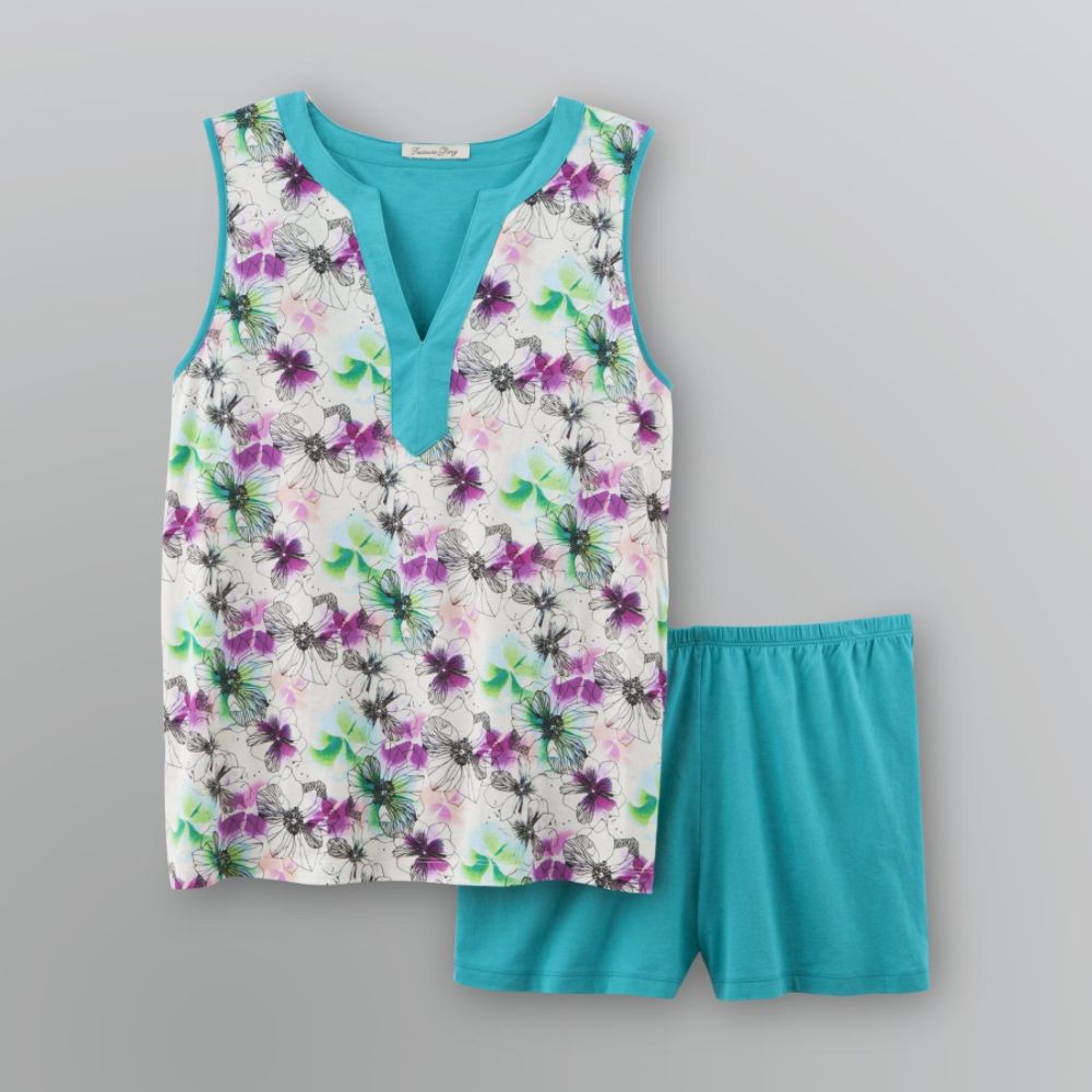 Jaclyn Smith Women's Caftan Pajama Shorts Set at Kmart.com