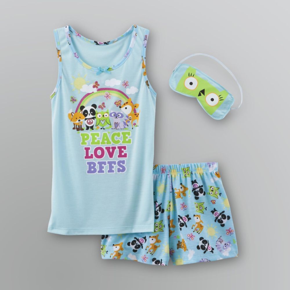 Joe Boxer Girl's BFFs Pajama Set - 3pc. at Kmart.com